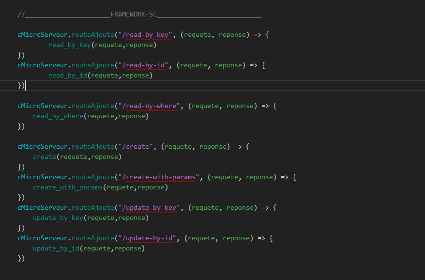 API - Framework CRUD SelectLine