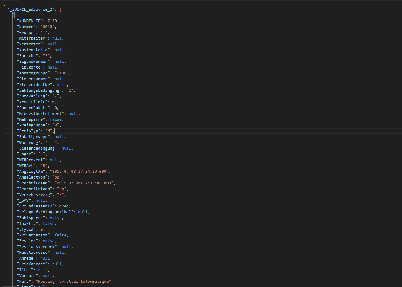 API - Framework CRUD SelectLine