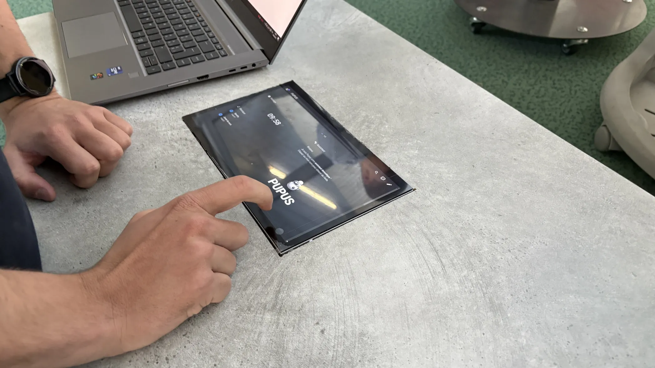 P.U.P.U.S - Table interactive