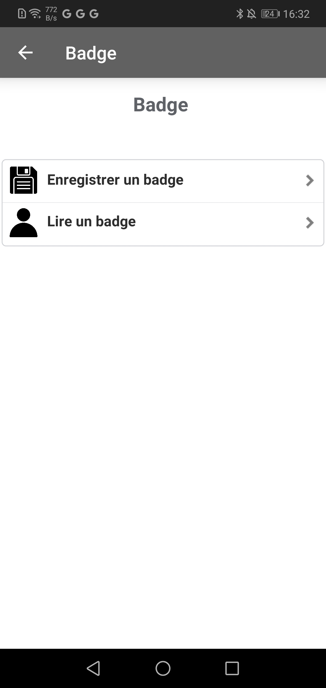 Application de gestion de stock